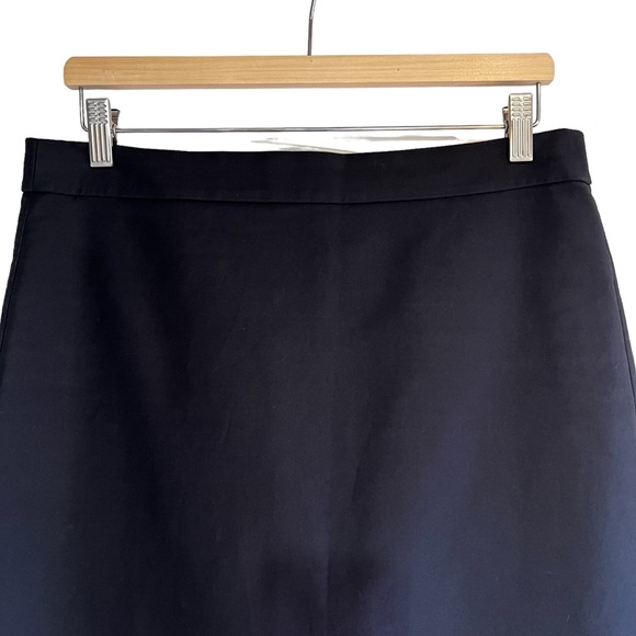 J. Crew No. 2 Pencil skirt in black stretch twill size 8 excellent condition - Picture 4 of 12